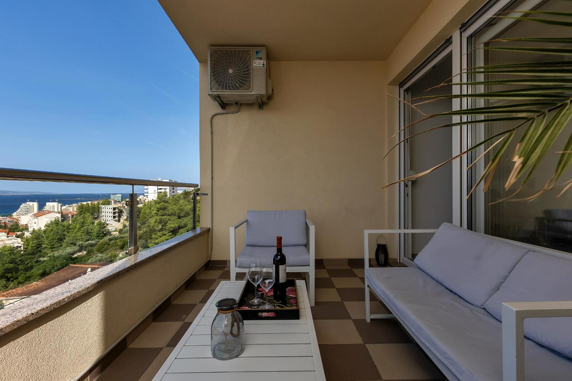 Sea View Apartments Dammi With Free Parking Макарска Экстерьер фото