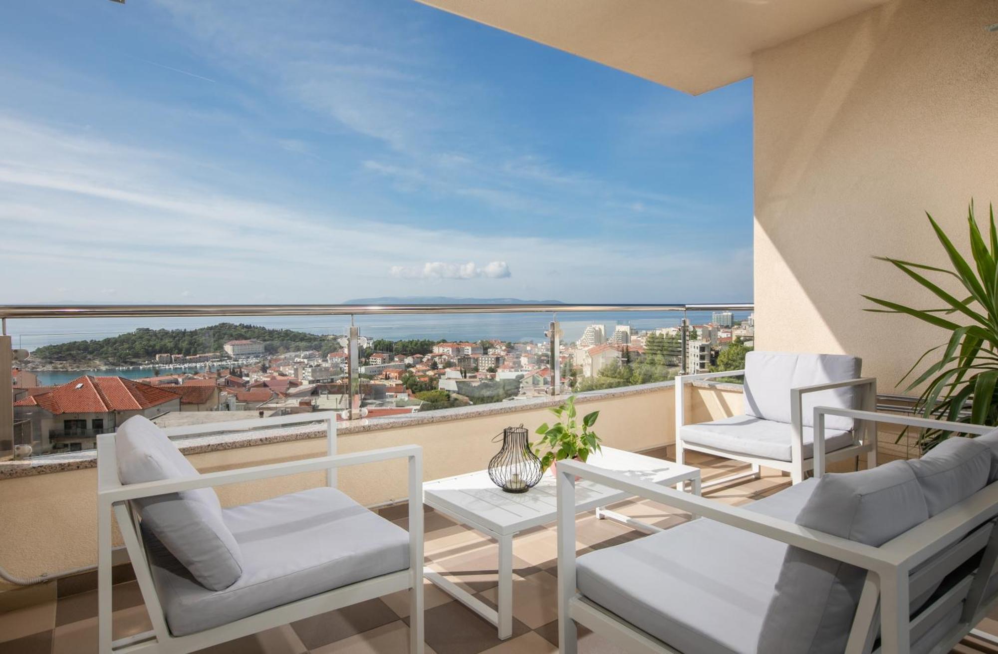 Sea View Apartments Dammi With Free Parking Макарска Экстерьер фото